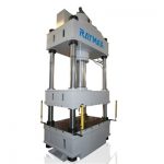 4-søjlet hydraulisk pressemaskine semi-automatisk ekstruderingsstempling dannende hydraulisk pressemaskine til salg