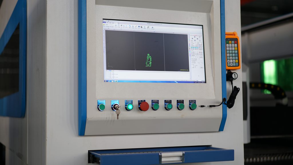 Laserskærer Plademetalfiberlaserskæremaskine
