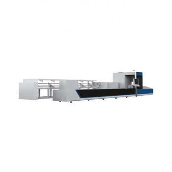 Billig pris cnc plasmastråle skæremaskine med lgk 63 huayuan laserkilde til pladeskæring