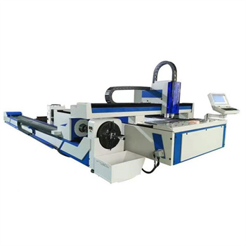 Laserrør laserskærer 1000w 1500w 2000w 3000w fiberlaserskæremaskine 6m til metalrørrør Cnc roterende lazerskærer
