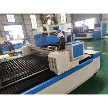 Industri 500w 750w 1000w beskyttelsesdæksel Metalpladerør Cnc fiberlaserskæremaskine med roterende akse